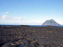 特異な景観を見せる千畳敷