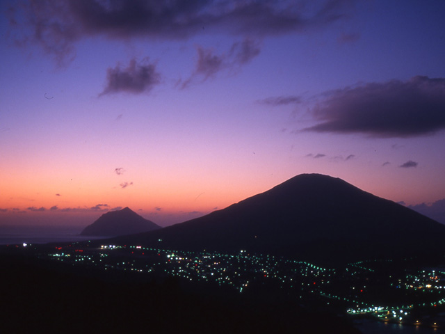 ロマンチックな夕景も楽しめる
