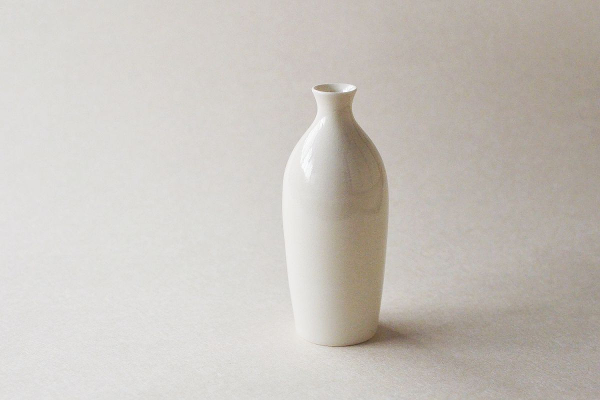 「白瓷燗徳利(はくじ かん とっくり」1合サイズ 3500円