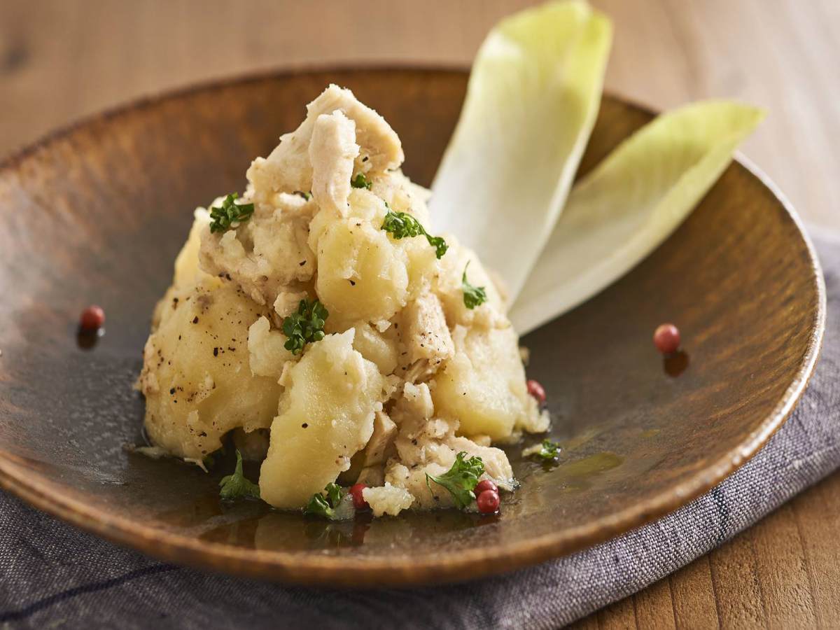 マヨネーズなしのポテサラ／おつな