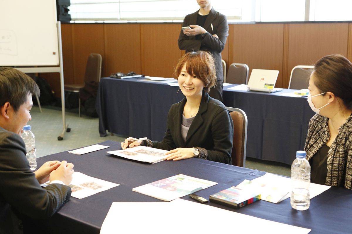 同じ環境で働くからこそ共感できる悩みを発表