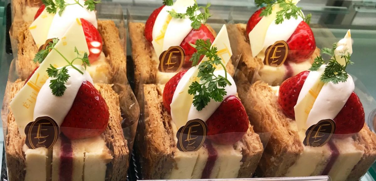 イチゴミルフィーユ　486円