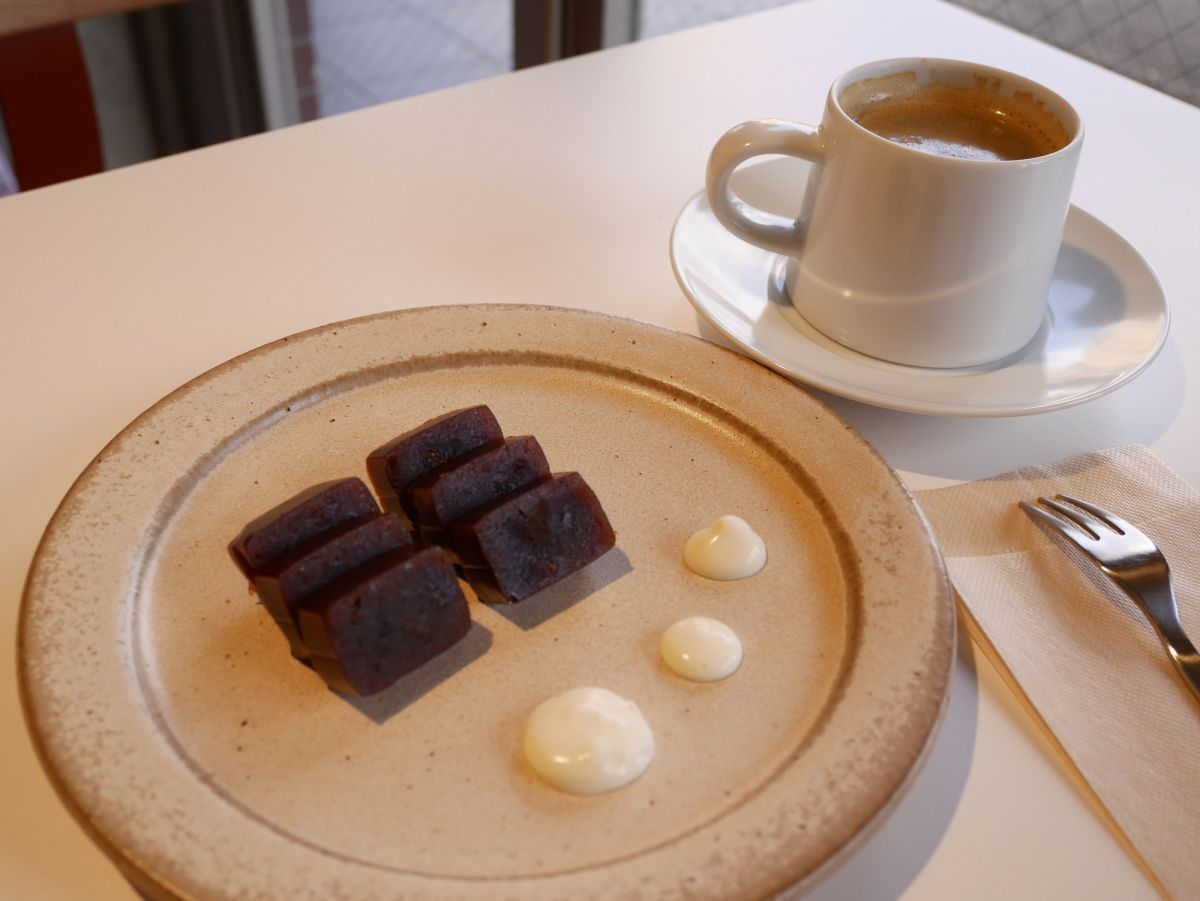 YOKAN FOR COFFEE 都松庵ブレンドコーヒー付き680円