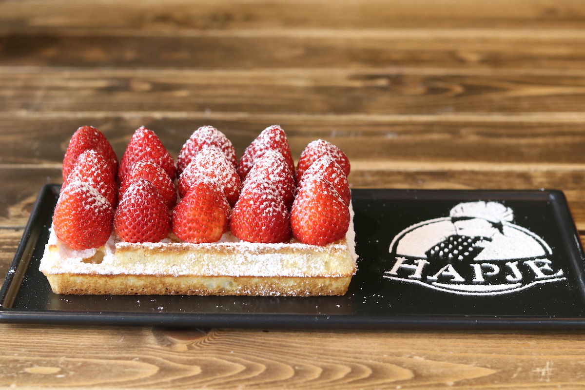 いちごのワッフル 1700円