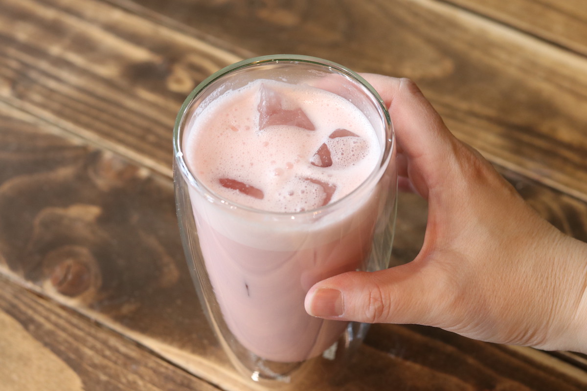 チョコミルク（ルビー） 600円