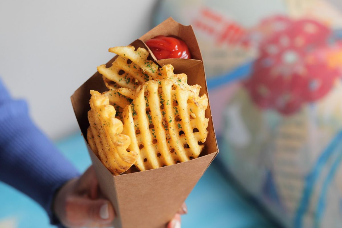 ヘルシーポテトフライ 380円（税別）