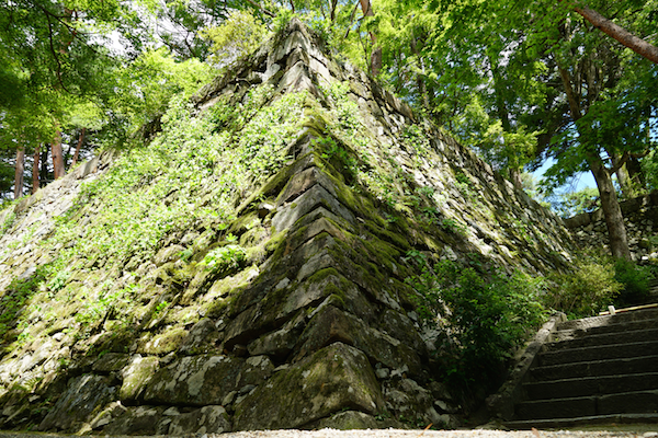 明智光秀居城亀山城天守台