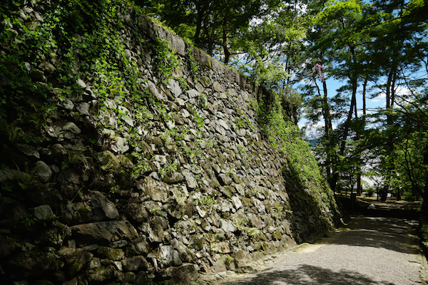 明智光秀居城亀山城天守台