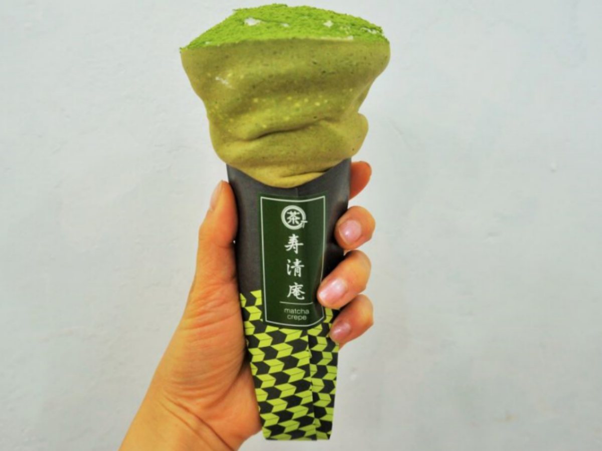 もっちもちでボリューム大！“連日行列”SNSで話題の抹茶クレープ専門店【浅草】