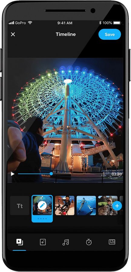 GoProアプリのイメージ