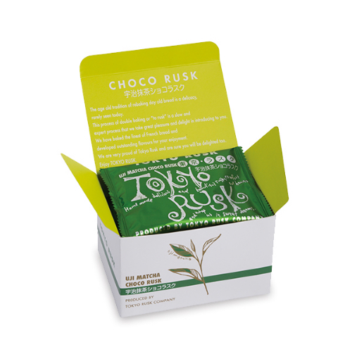 宇治抹茶ショコラスク 6枚入り600円（税込）
