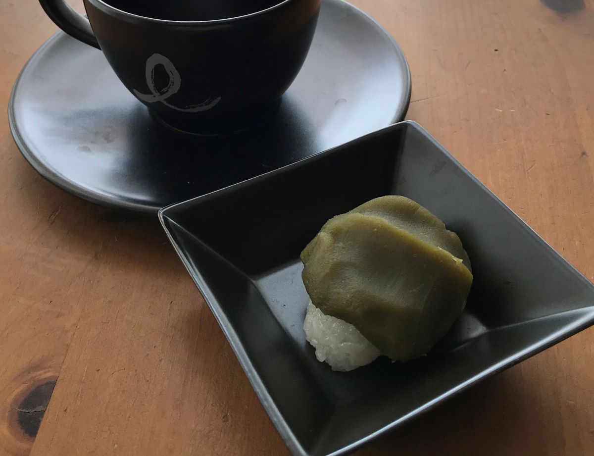 おはぎセット定番ドリンク付き　540円