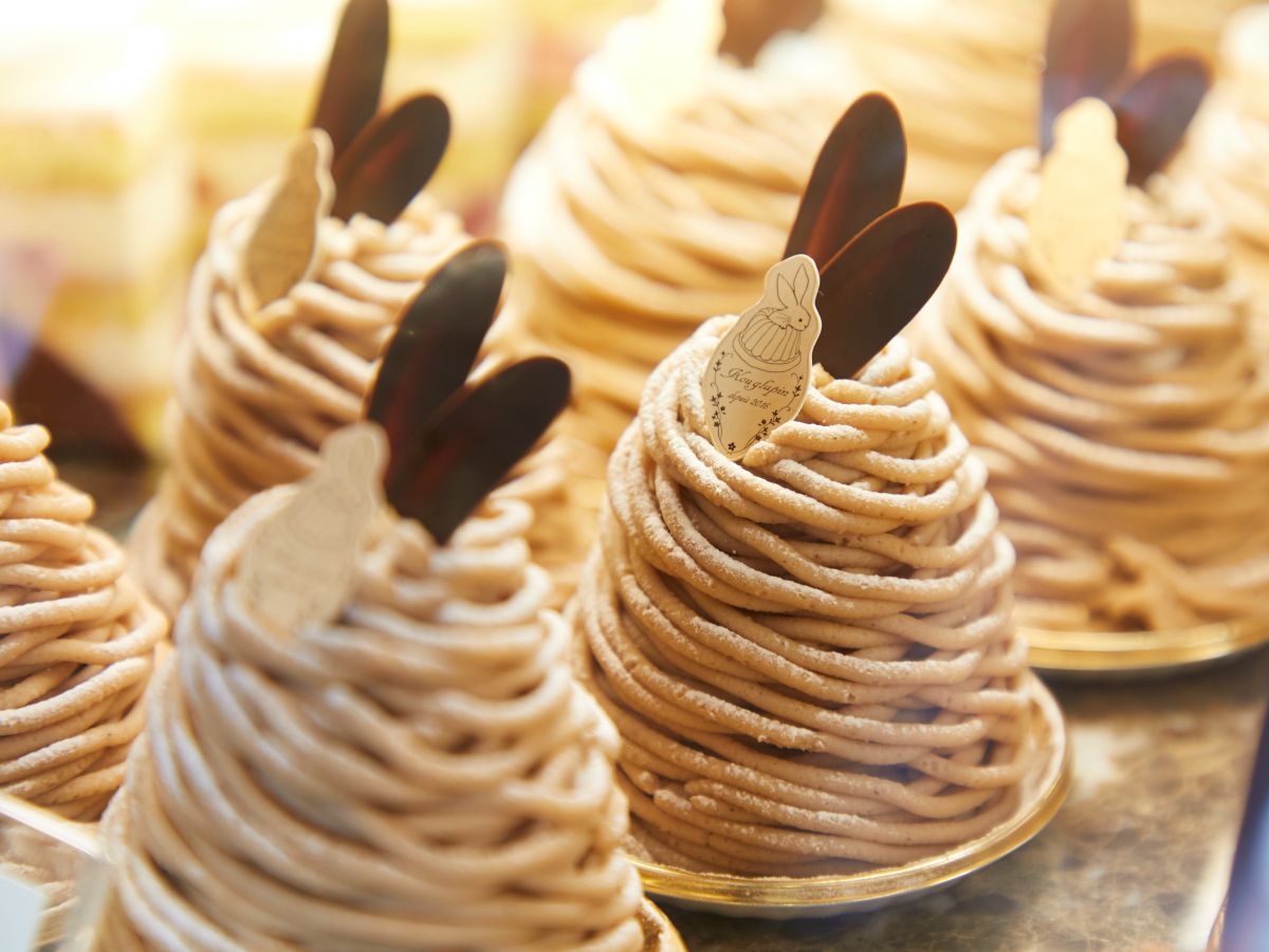 モンブラン 679円（価格はイートインの場合） ※季節限定（9月中旬～5月GW前後予定 ※変動の場合あり、要問合せ）