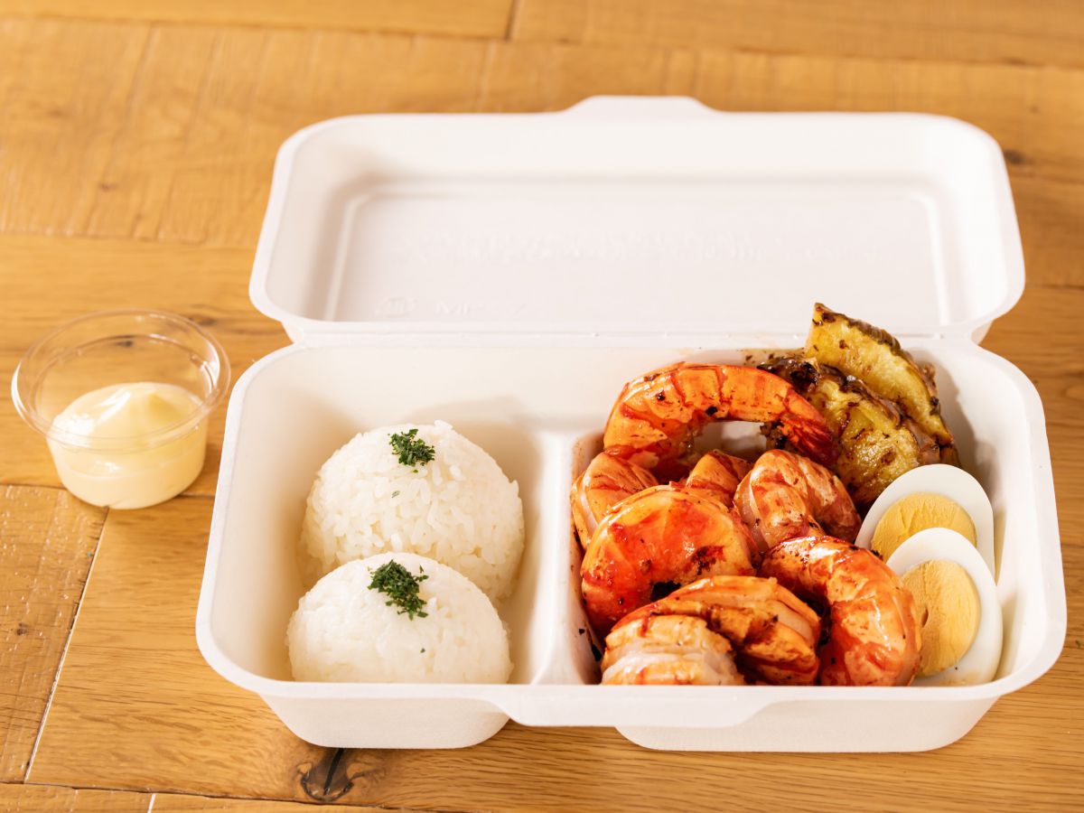 ガーリックシュリンプ ～ノースショアスタイル～ 1680円（税別）