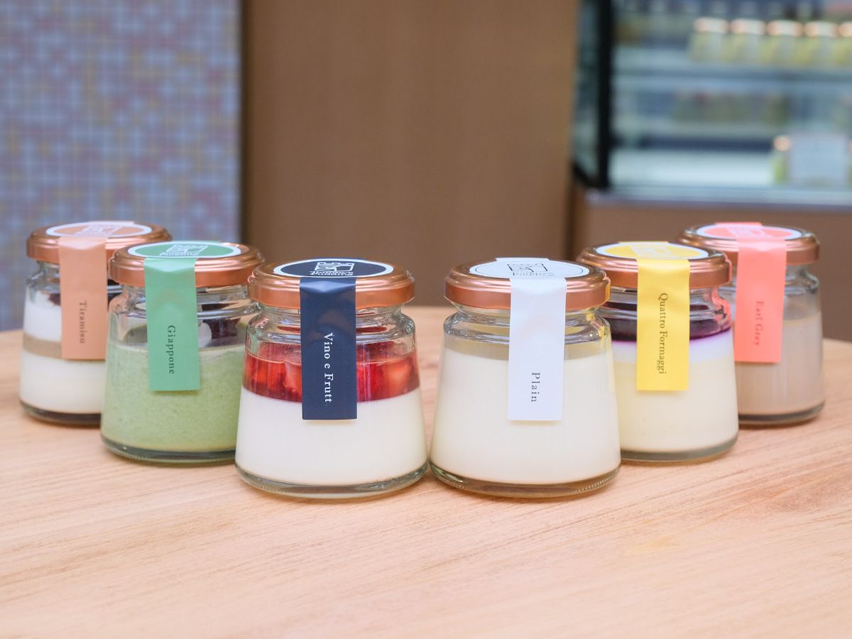 “極限のなめらか食感”が絶品!テイクアウト専門の瓶に入ったキュートなプリン
