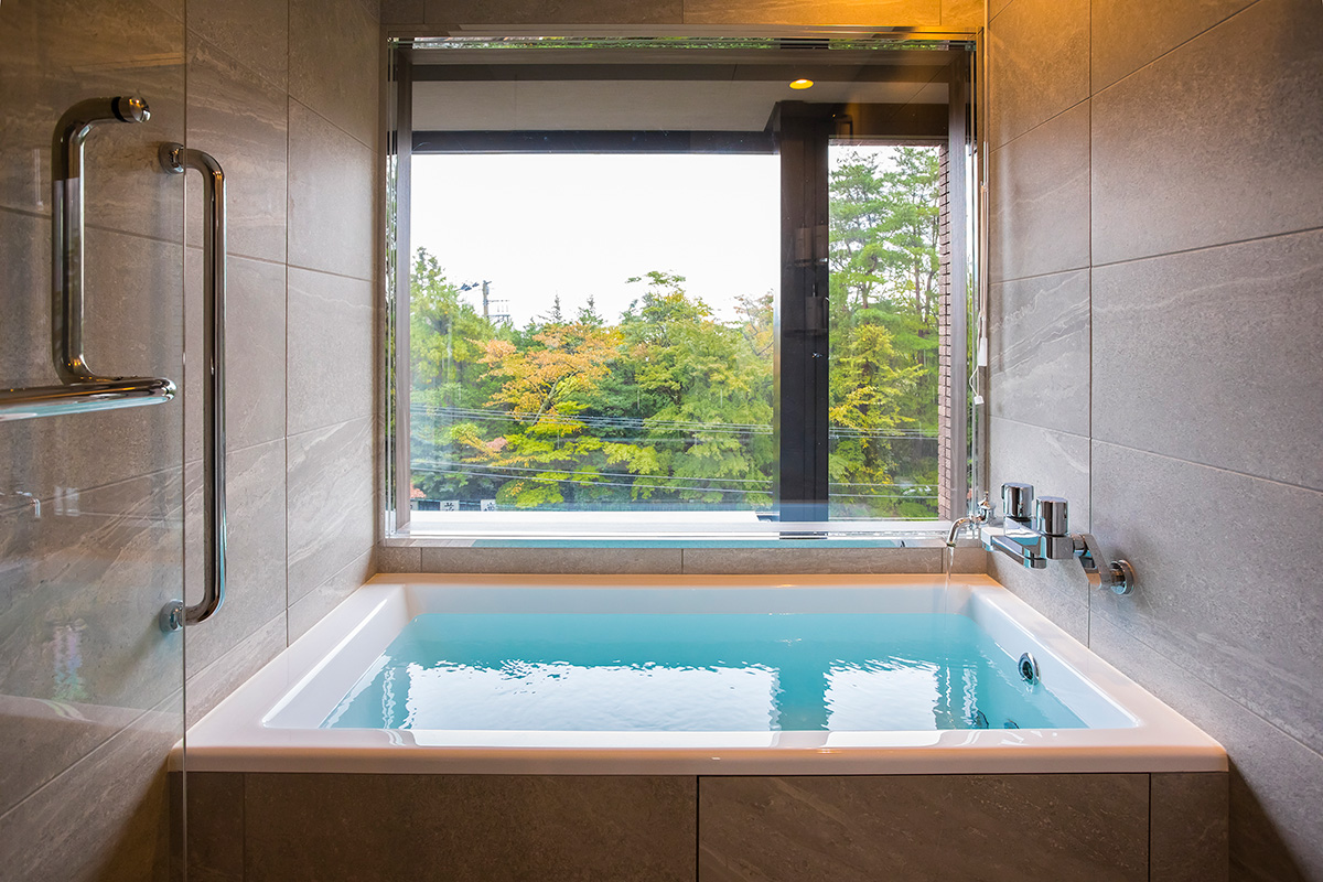 コンドミニアムの専用バス