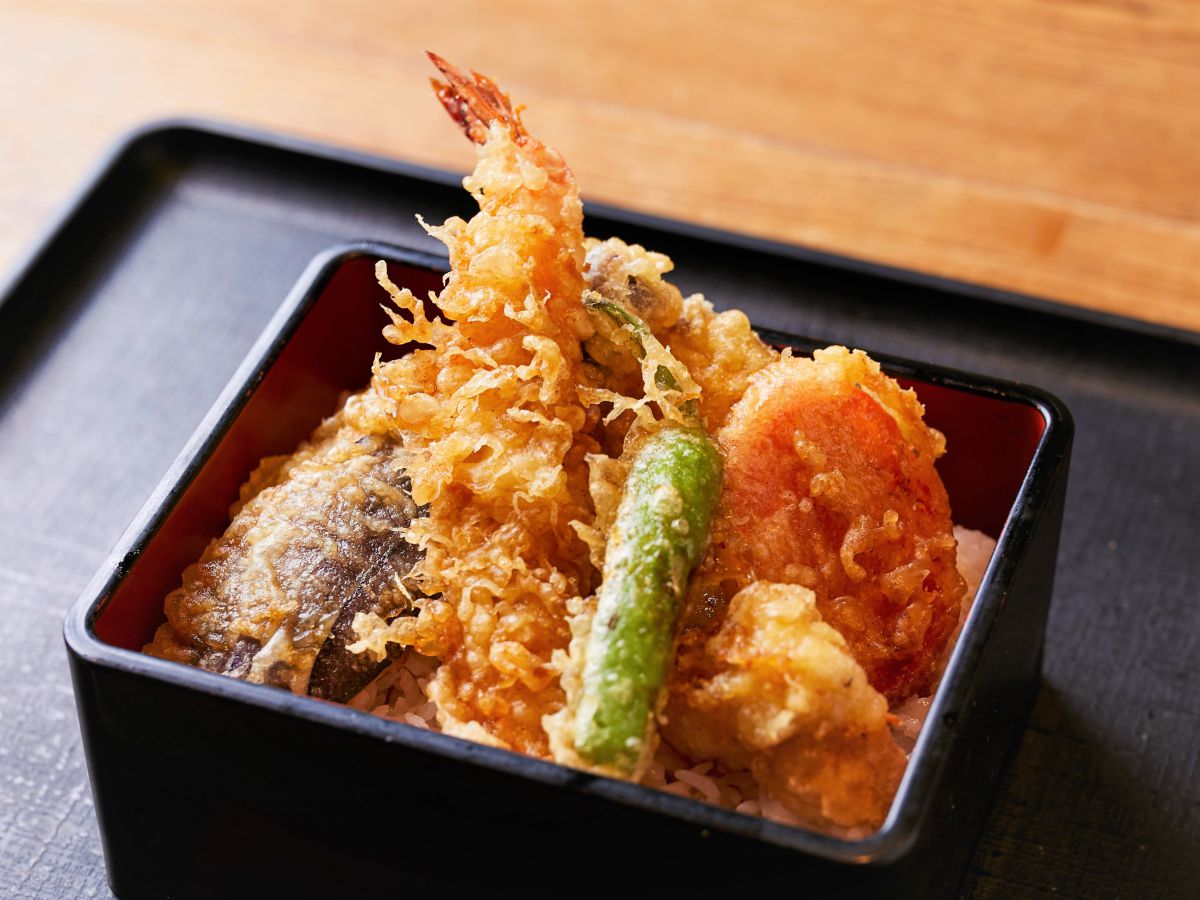 本気 天重 900円