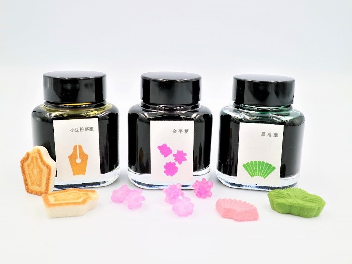 銀座蔦屋書店こだわりの「江戸の和菓子色インク」がオンラインストアに登場