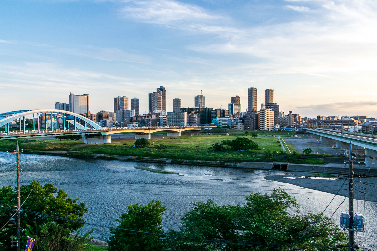 自然と都会のコラボレーション