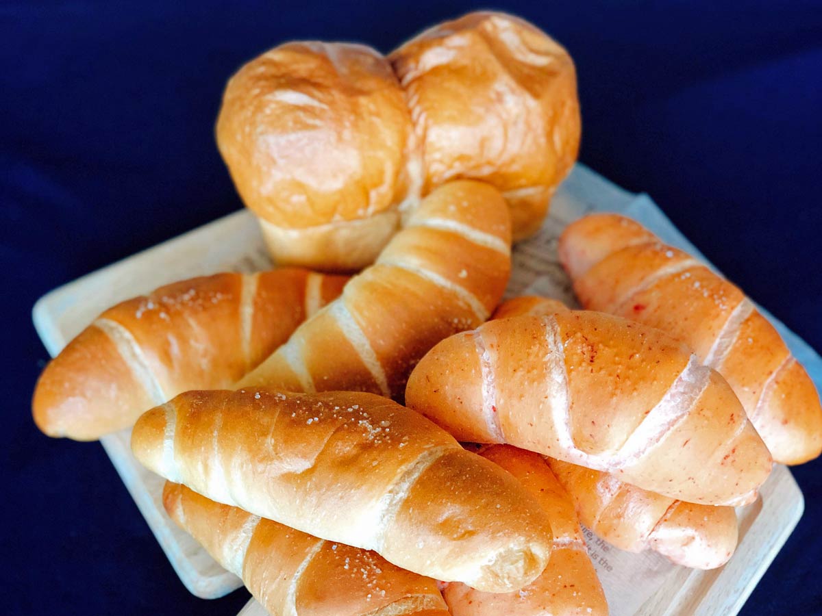 いろいろな塩パン