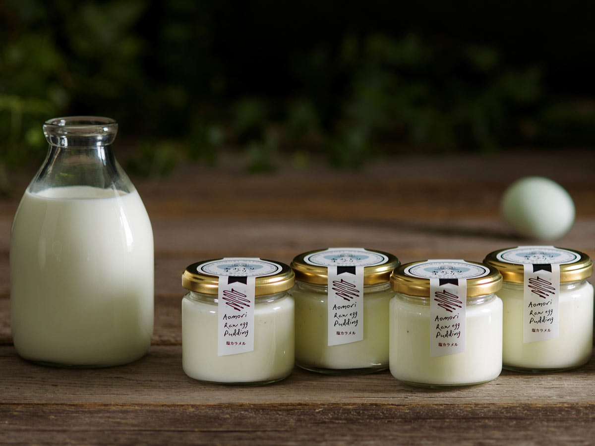 「あおもり生プリン」／ナチュール青森