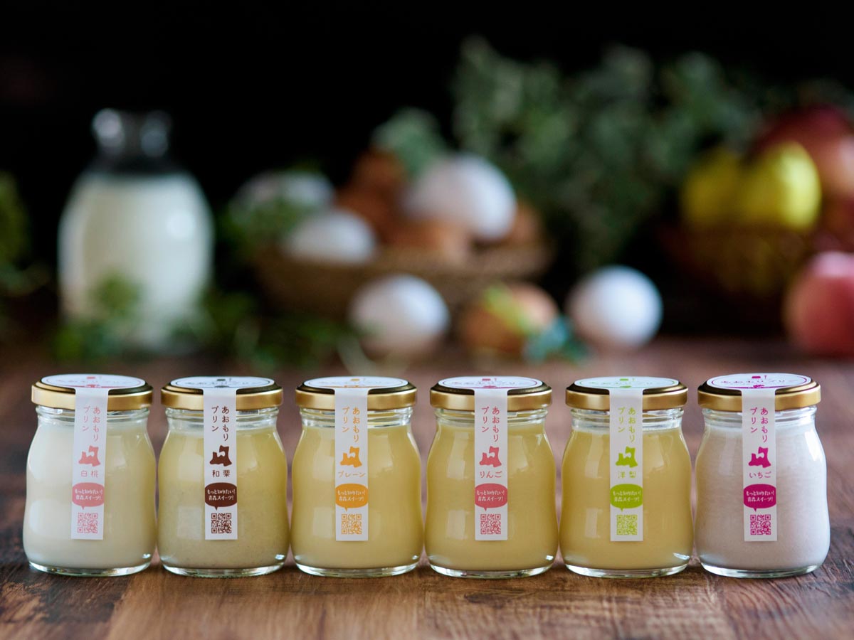 「あおもりプリン」／ナチュール青森