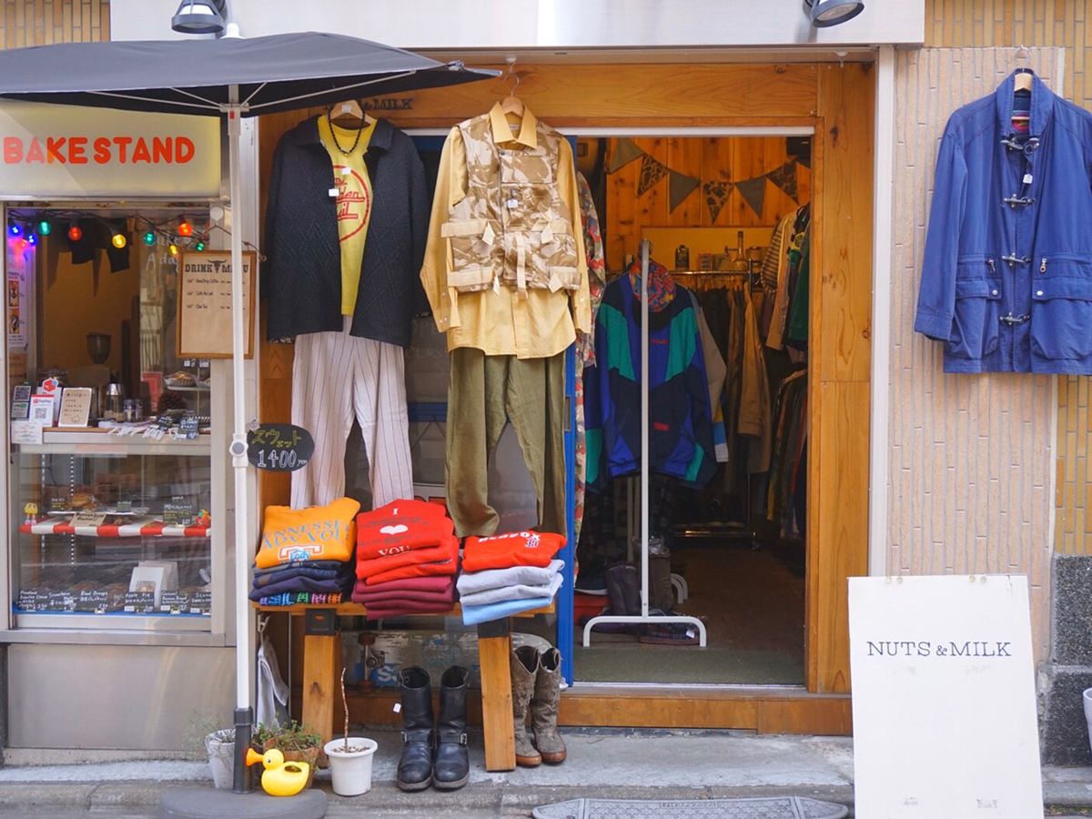 可愛くて個性的！スイーツ＆古着のお店「NUTS＆MILK」