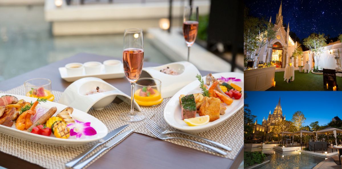 組数限定！ホテルの開放的なガーデンレストランで“日常を忘れるひととき”を