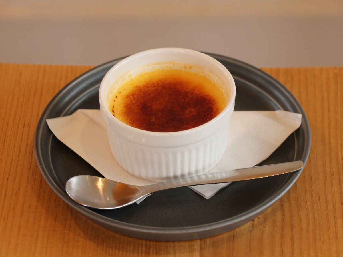 焼きたてクリームブリュレ　350円