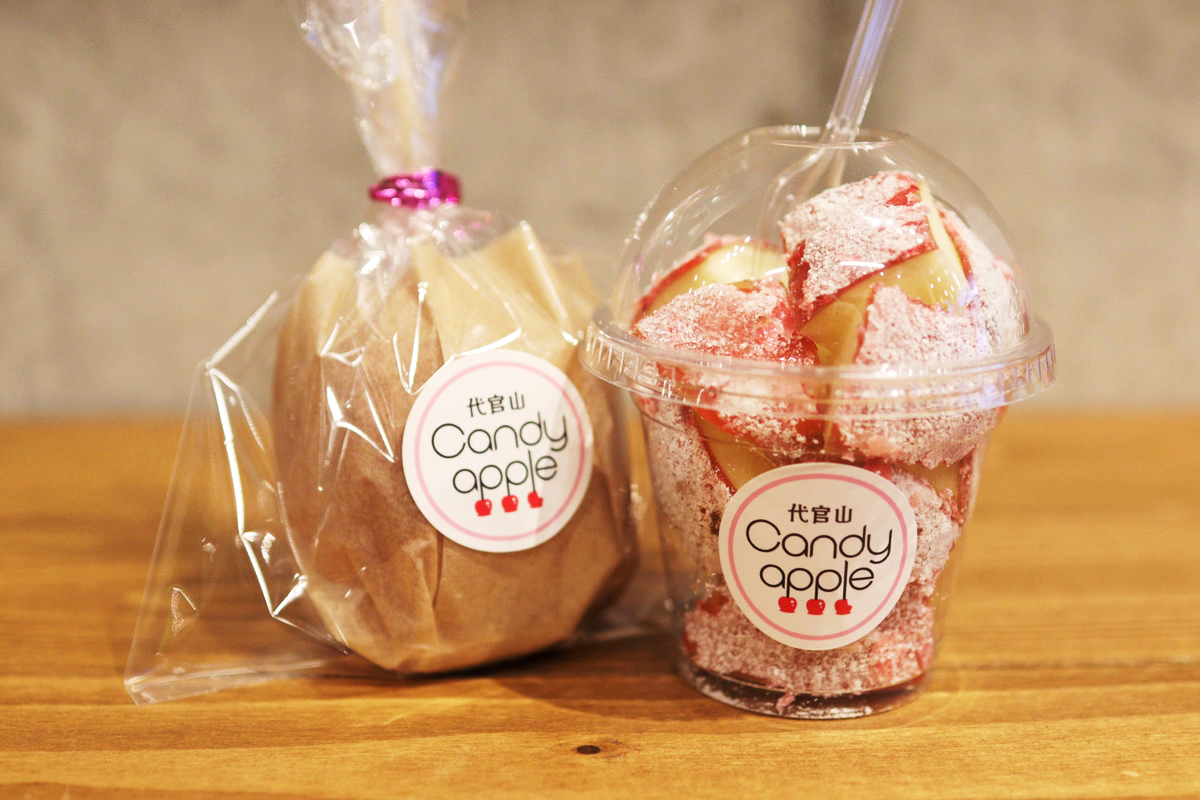 ヨーグルチョコりんご飴 700円