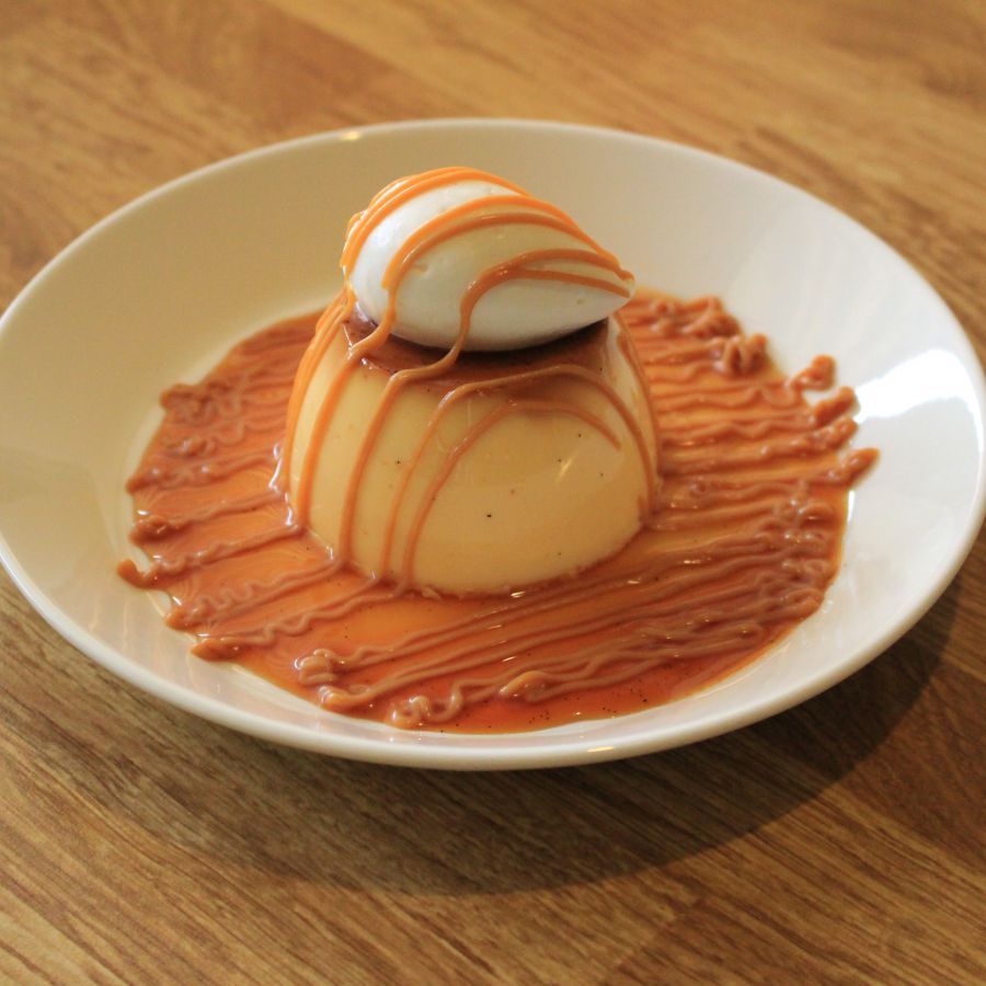 有精卵のプリン380円