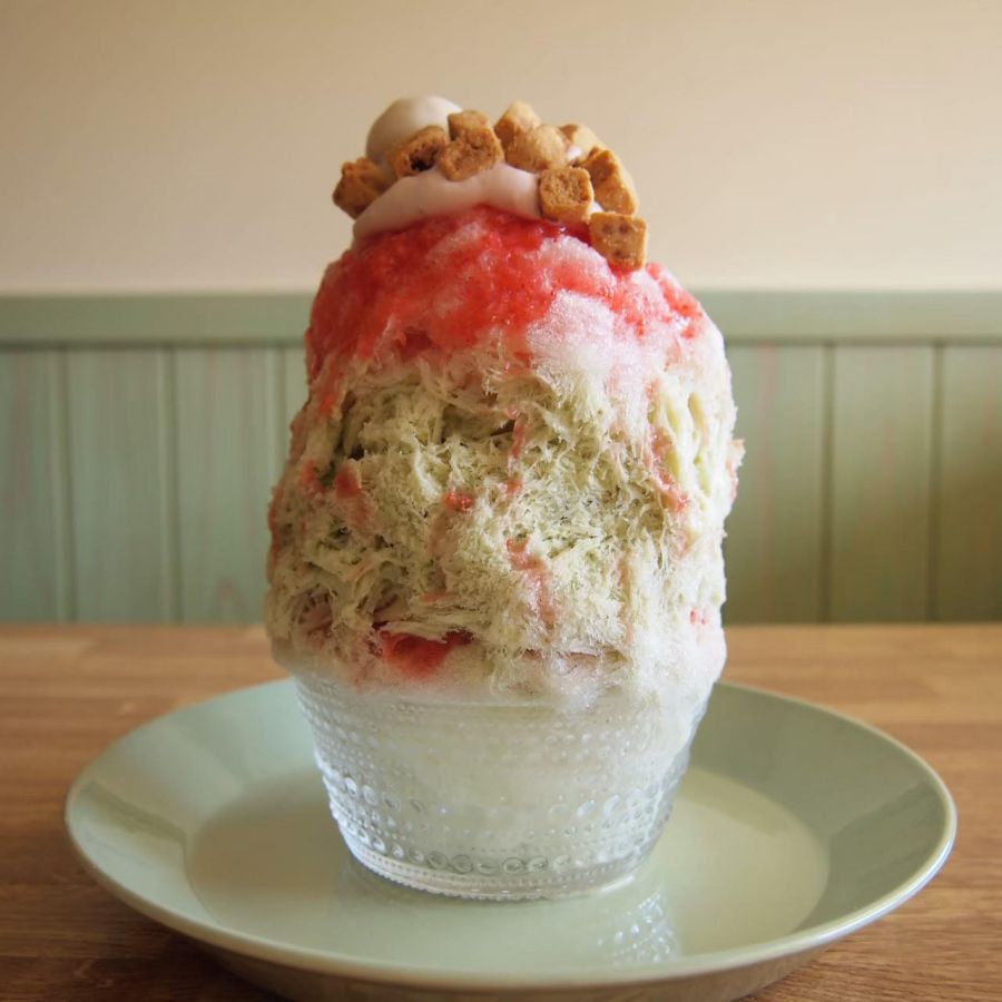 いちごとピスタチオのタルト1200円