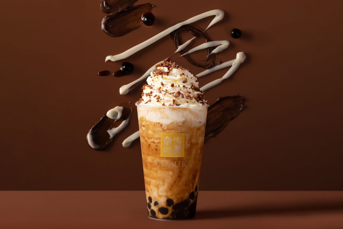 大紅袍烏龍タピオカミルクティー 750円