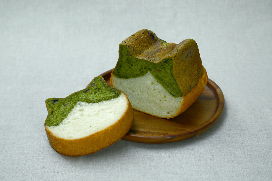 京都ねこねこ食パン(抹茶)1本 680円
