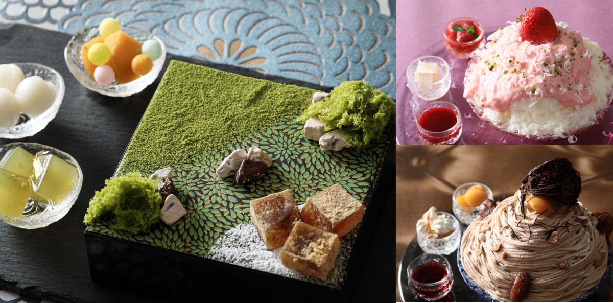 抹茶・いちご・モンブラン！ゴージャス＆フォトジェニック「3種のご褒美かき氷」