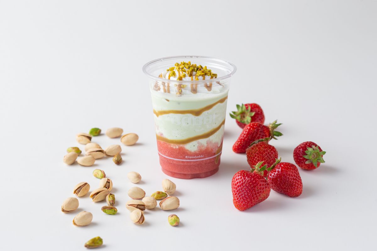 ノムジェラ あまおうピスタチオ 770円