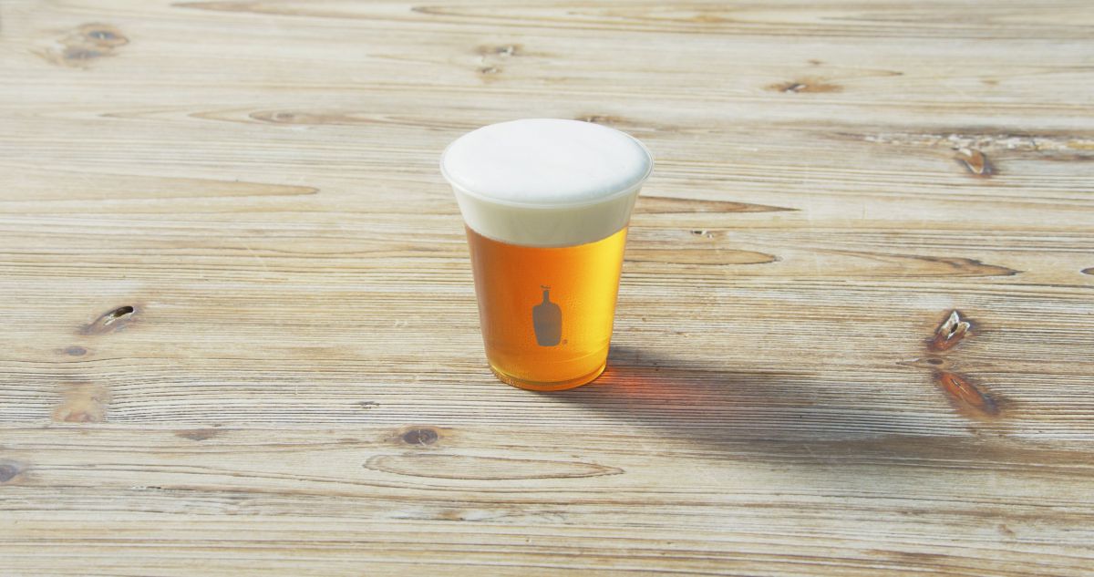 ドラフトで提供される「ブルーボトルコーヒー ペールエール」750円