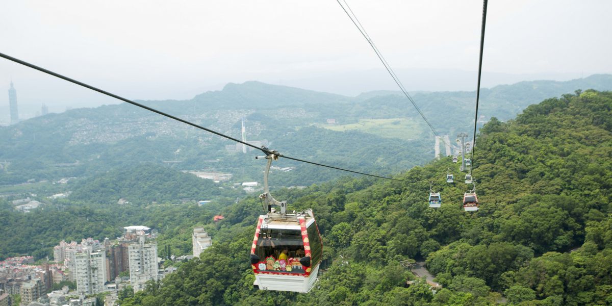 台北から50分の癒されエリア！“猫空”でロープウェイ＆茶藝館を満喫♪