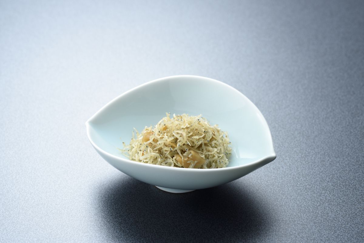 10月限定 れんこんちりめん 1080円 賞味期限 製造日から20日（オンラインショップで購入可）