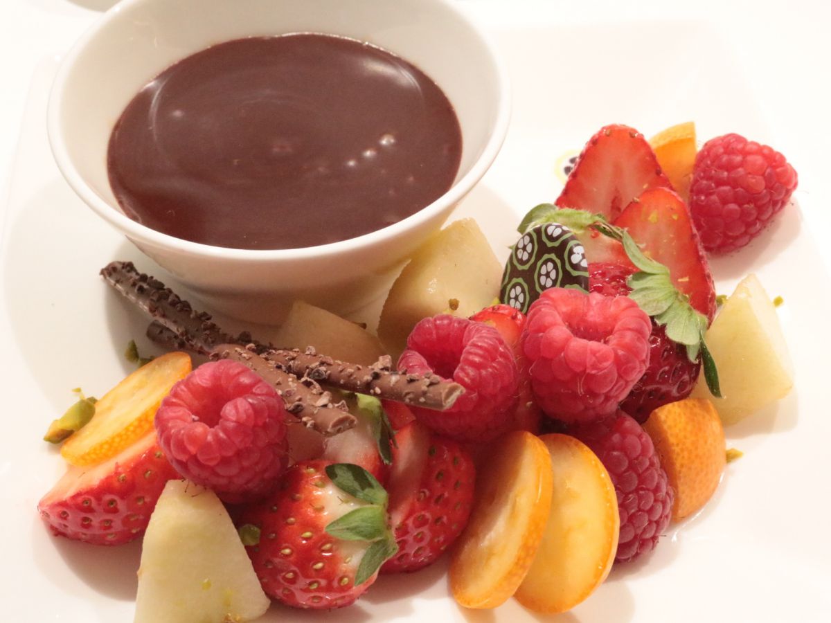 チョコレートフォンデュ1650円（税込）