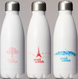 ロケットボトル （桜・東京タワー・富士山） 各3200円（税抜