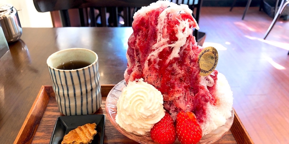 スイーツ作りの技術を集結！中野のパティスリーが作るこだわりの濃密かき氷