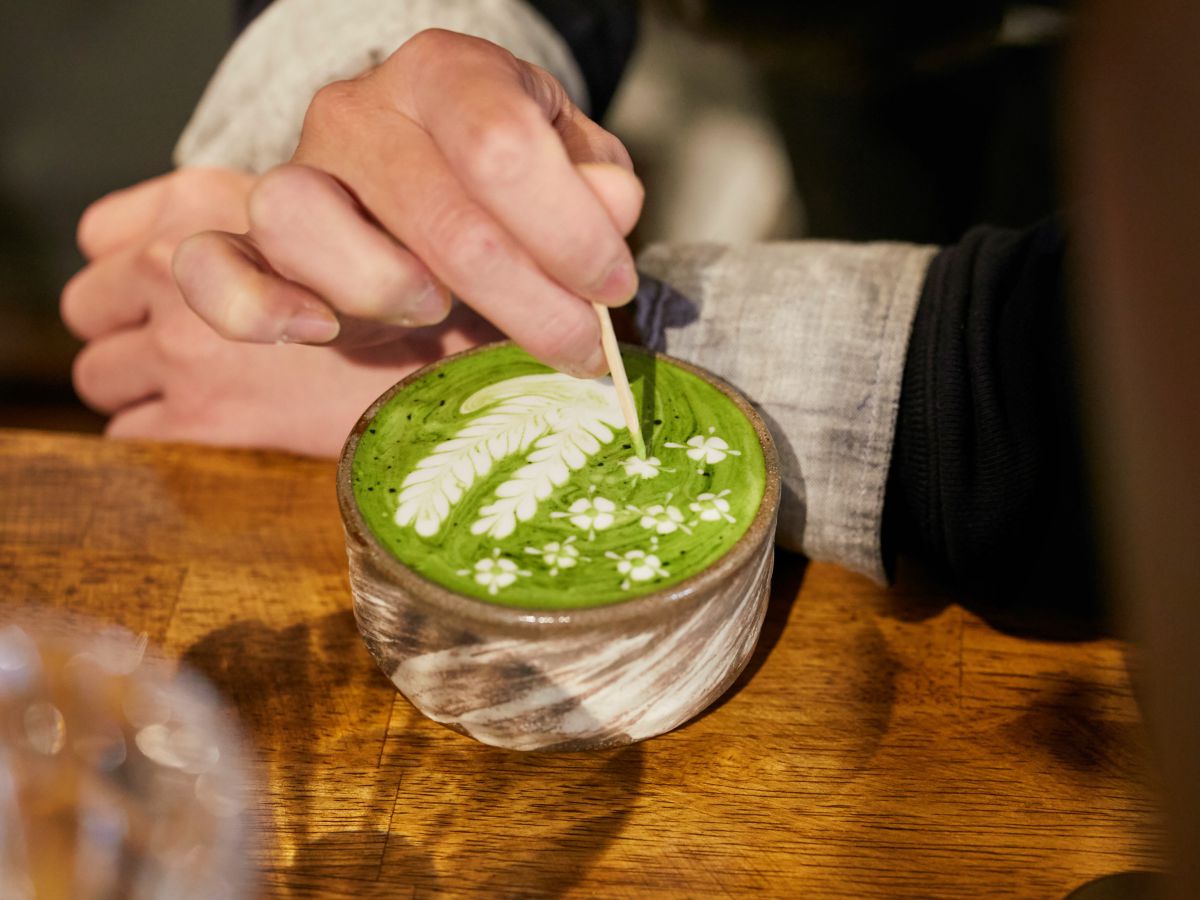 抹茶ラテは“甘さ控えめ”などのリクエストも可能です!