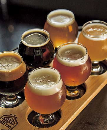 イチオシは、Beer FlightNT$499。飲み比べを楽しんで、最愛の一杯に出合いましょう