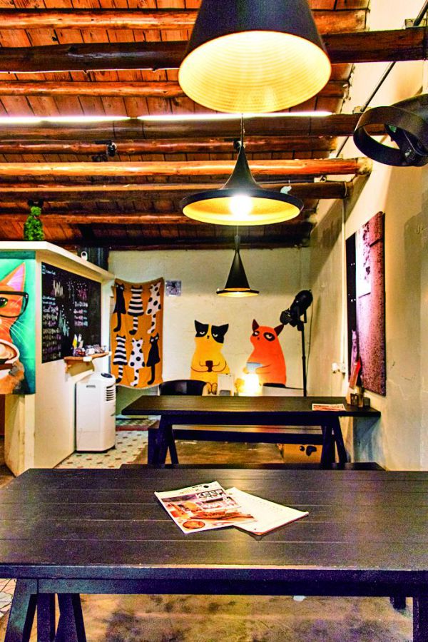 炭鉱夫の寮だった建物をリノベーション