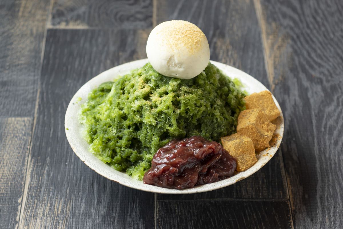 抹茶かき氷 1000円