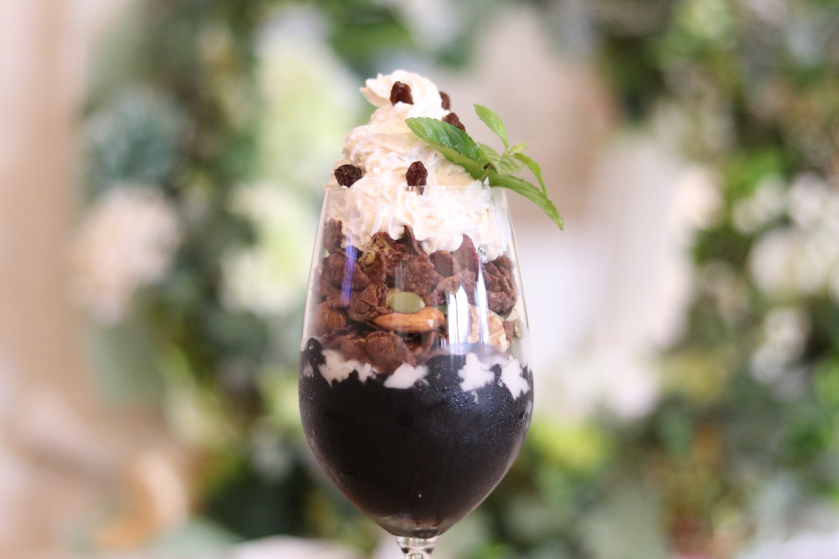 スムパフェ チャコール 1380円