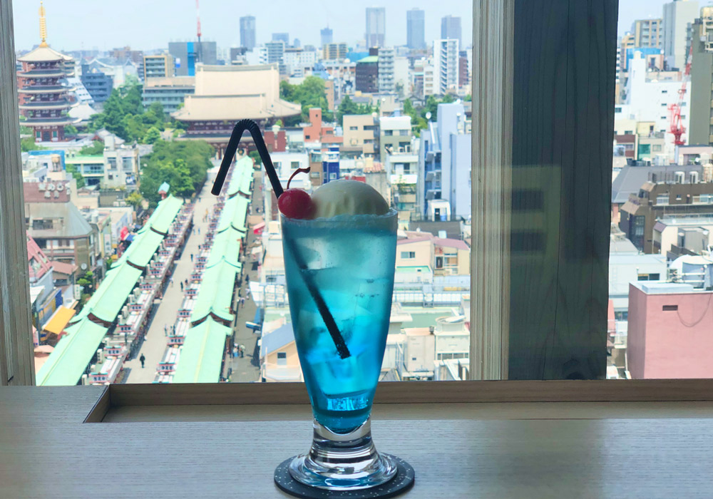 「クリームソーダ」650円（税抜）