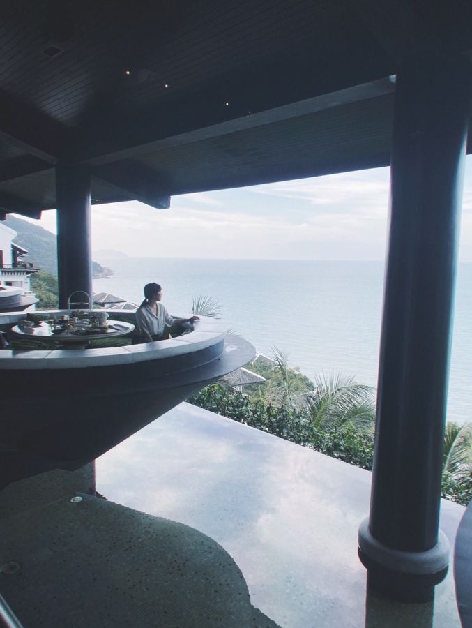 ホテルでは絶景アフタヌーンティーも堪能