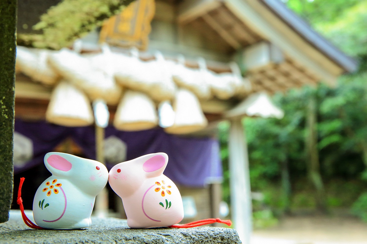 白うさぎみくじ各300円